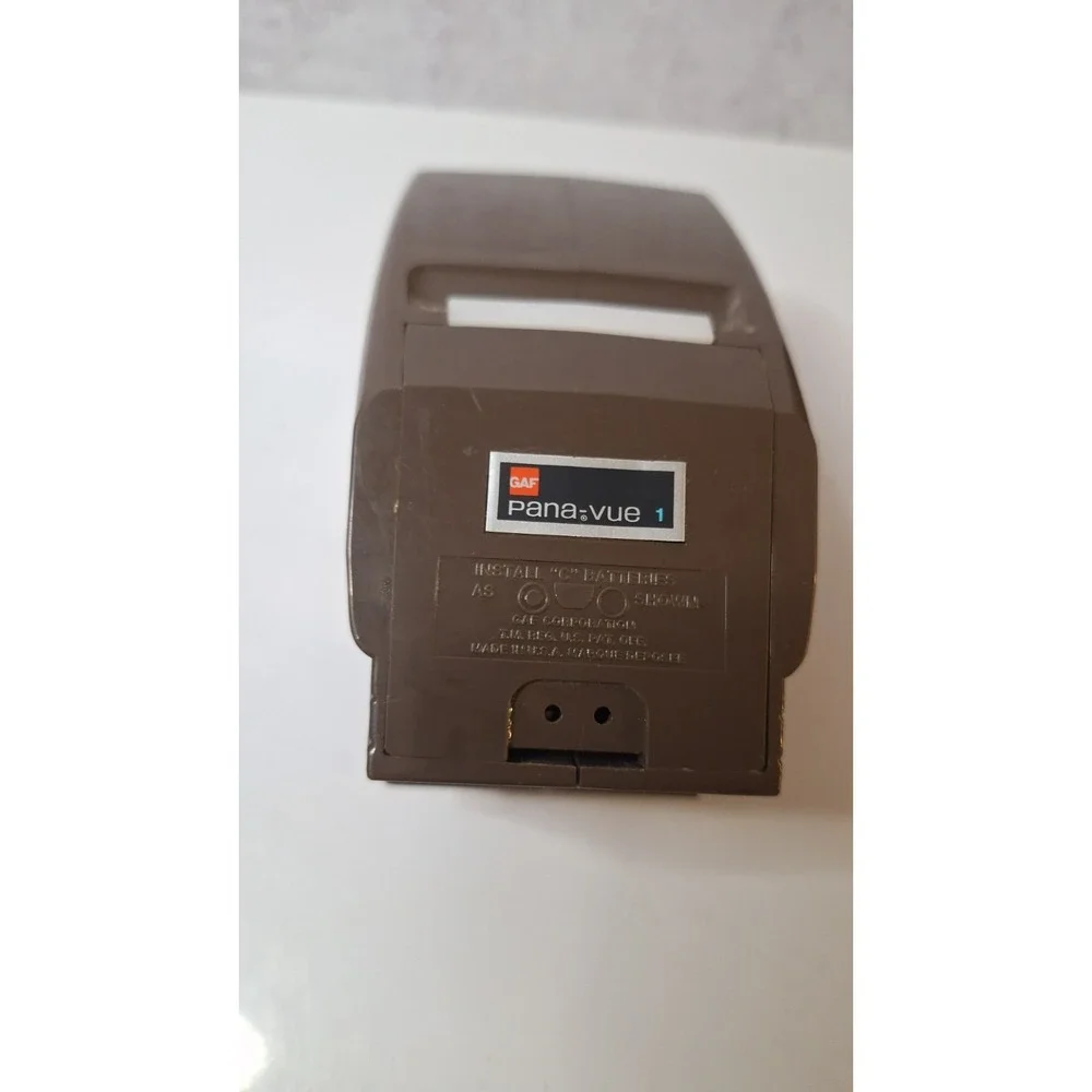 VINTAGE GAF PANA VUE 1 ILLUMINATED 35MM SLIDE VIEWER PHOTO FILM VIEWER